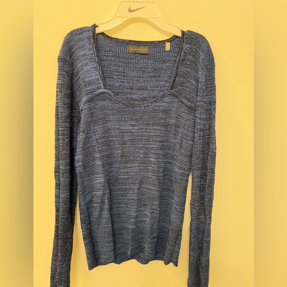 Jean dark blue sweater